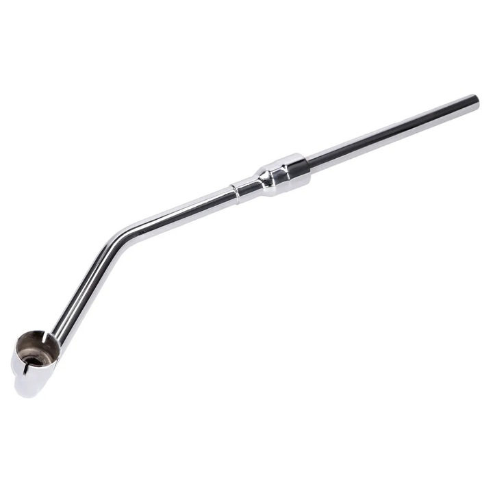 Kipufogó könyök csatlakozó 26mm 29mm hossz 500mm Kreidler Flory 2 sebességes MF 20, 22 mopedhez MG00001459