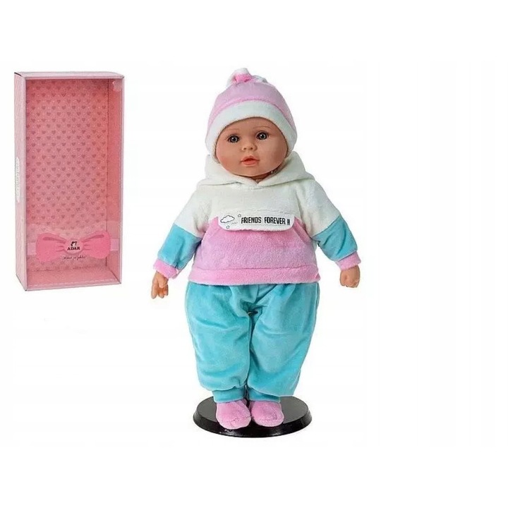 Papusa Bebelus 40cm Adar - Vorbeste si Canta in Romana