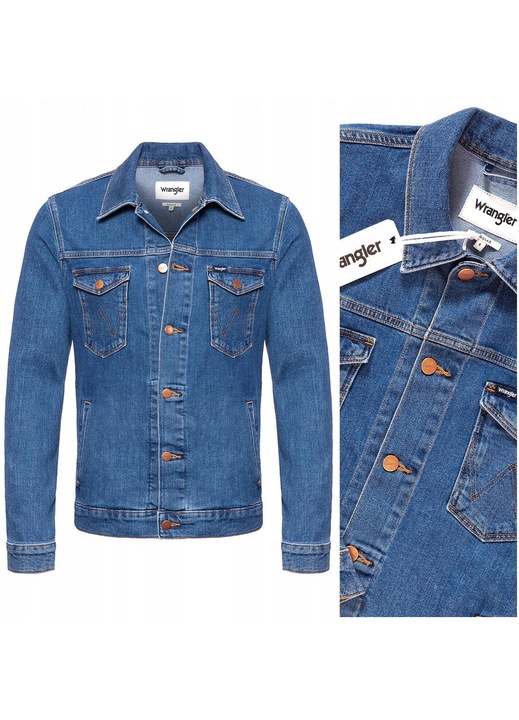 Мъжко дънково яке Wrangler REGULAR JACKET S