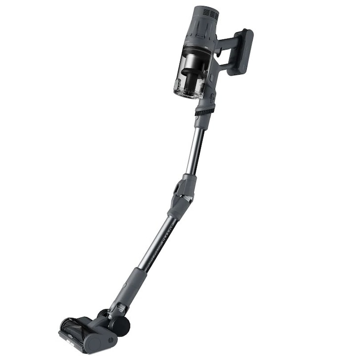 Вертикална прахосмукачка Aiwa ZENKAISUI EVO 4 PET CARE AVC-620, 500W, 32Kpa, 120AW, 25,2V~ 3900mAh, Автономност до 80 минути, Ултра-бързо зареждане, 3 степени на скорост, 0.6L, Цифров дисплей, HEPA филтрация