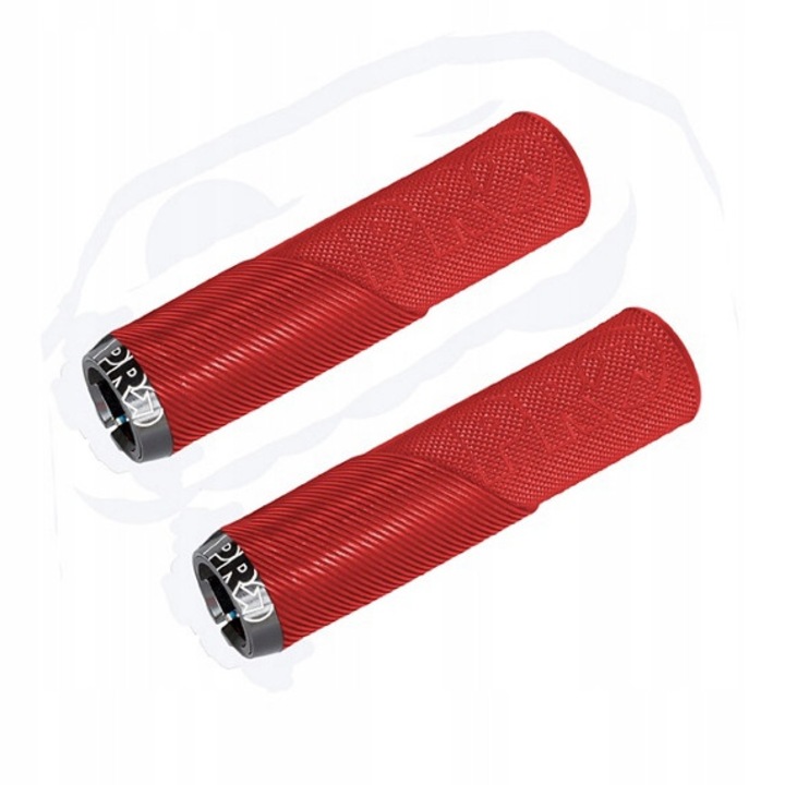 PRO LOCK ON TRAIL 32mm, 132.5mm, piros, szett