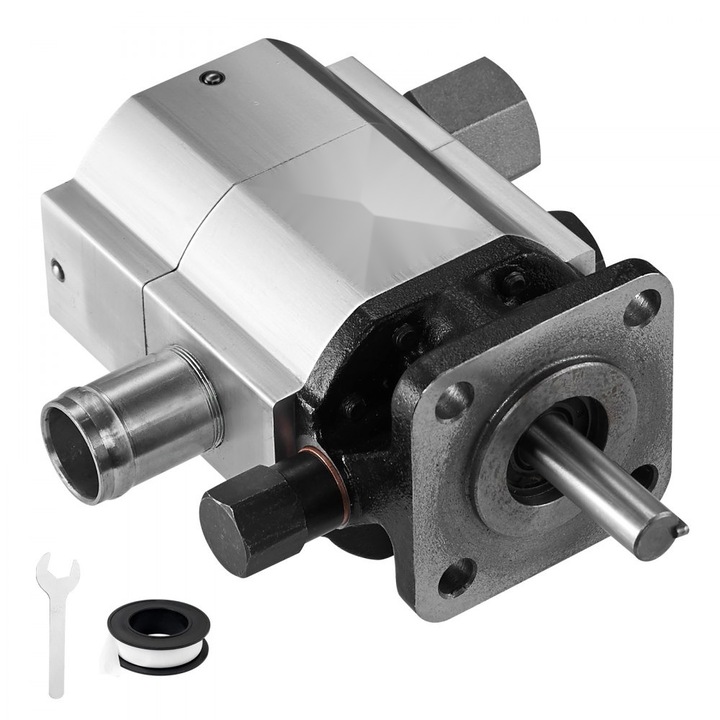 Hidraulikus szivattyú rönkhasítóhoz, 13 GPM, 2 fokozatú, 206 bar, 3600 RPM, kis motorokhoz szerelhető
