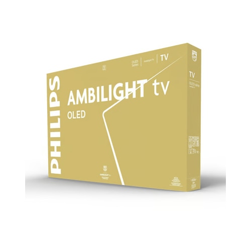 Televizor OLED Philips 77OLED760, 189 cm, 4K UHD, Smart TV, culoare Titan, 120 Hz