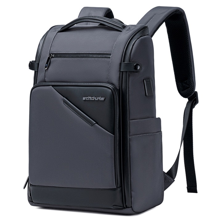 Geanta laptop ARCTIC HUNTER B00675, 15.6", USB, 15L, negru