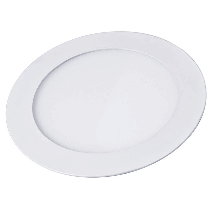 Panou LED POWERTECH PT-1270, 18W, 22cm, 4000K, alb