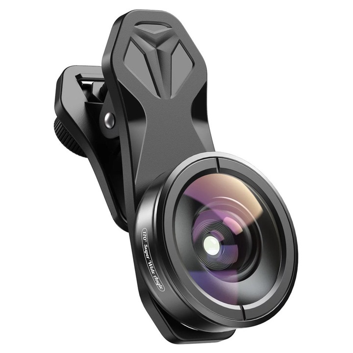 Obiectiv macro APEXEL 170, 100mm, pentru smartphone, set complet