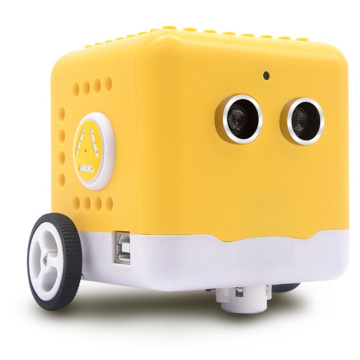 Robot de programare Kidsbits KD0003, Keyestudio, compatibil cu LEGO, control Bluetooth, 92x105x95mm