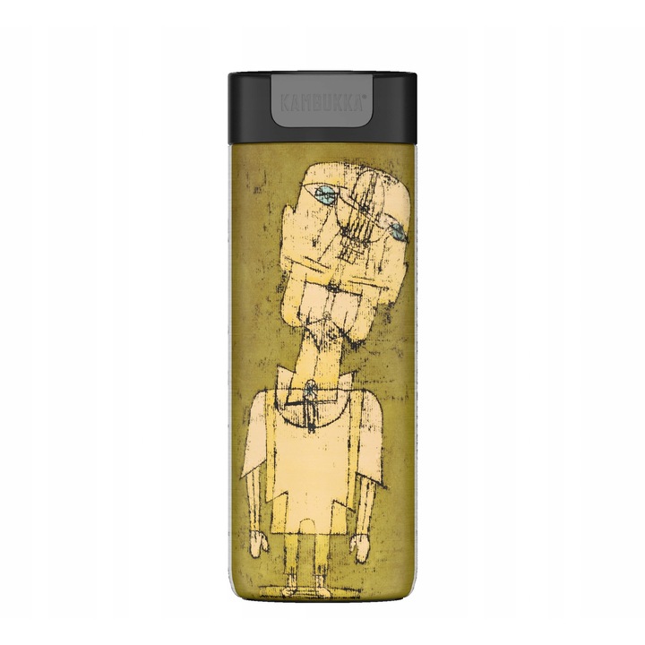 Cana termică Kambukka Olympus, 500ml, design Paul Klee, inox, rezistentă la scurgeri