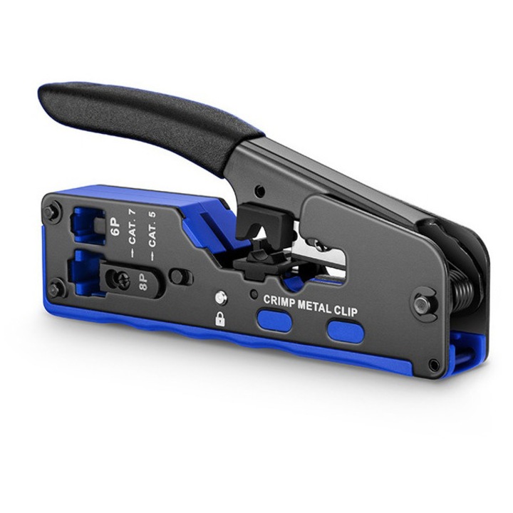 Cleste de sertizat TOOL-0093 pentru cabluri de retea RJ12/6P & RJ45/8P