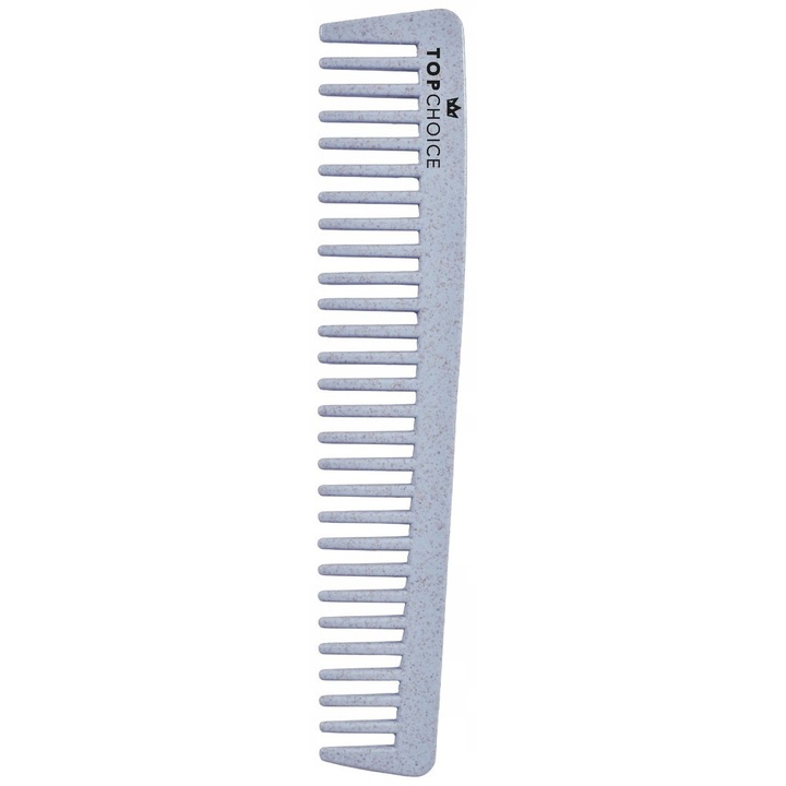 Pieptene Top Choice, pentru toate tipurile de păr, crem, 18x3, 5cm