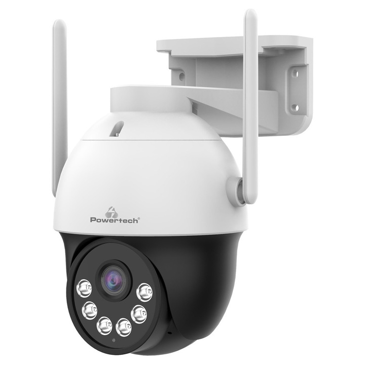 Камера за наблюдение POWERTECH PT-1339, 3MP, WiFi, PTZ, IP66