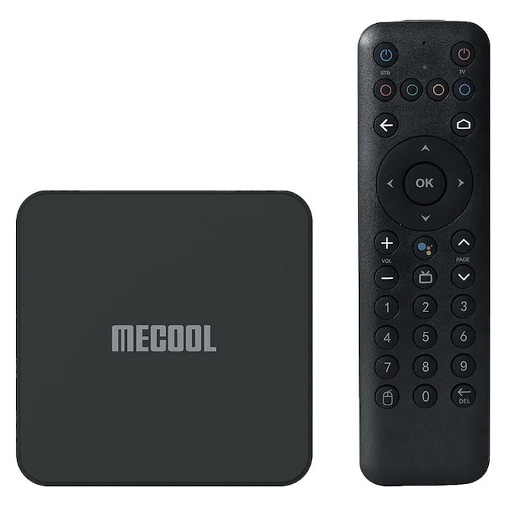 Mediaplayer MECOOL TV Box KM7 SE, Android 11, 4K, 2GB RAM, 32GB ROM, WiFi, 102x102x21mm