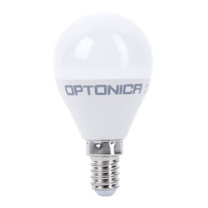 Lampa LED G45, OPTONICA, 8W, 4500K, E14