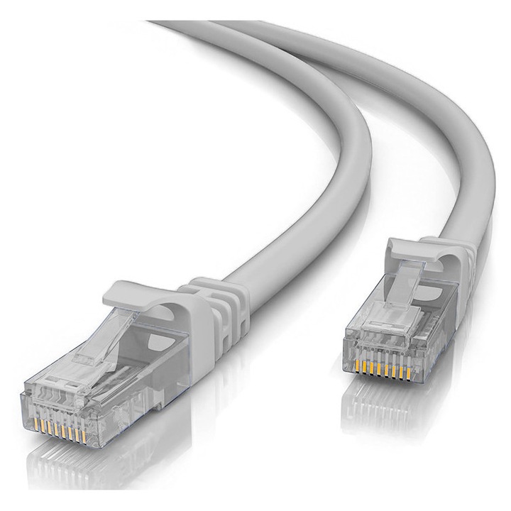 Cabluri Cat 5e, POWERTECH, CAB-N185, 1m, U/UTP, CCA 26AWG