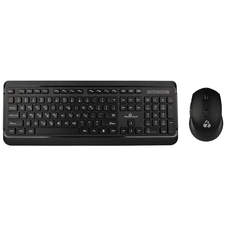 Set tastatura si mouse wireless AOAS, 1600dpi, 2,4GHz, 11x6x2,5cm, 36,5x3,5x14cm