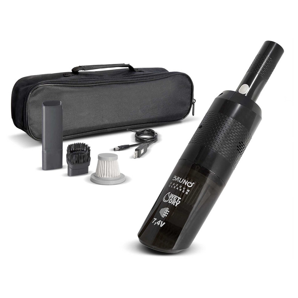 Aspirator, BRUNO, Uscat/Umed, Negru