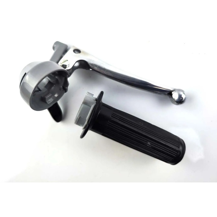 Gázmarkolat kar szélessége 105mm kar szélessége 28mm fekete színű mofa, moped számára MG00000647