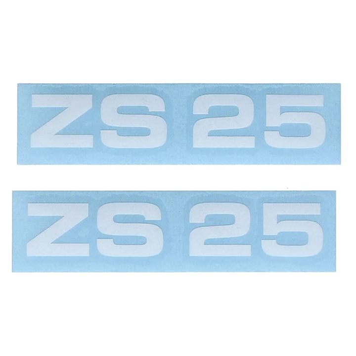 Matrica készlet MOGA 2 darabos Szélesség kb. 95mm Magasság 17mm Zündapp ZS 25-höz MG00083436