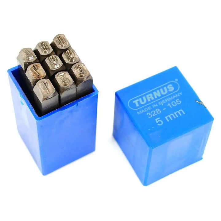 Bélyegző készlet 5mm Zündapp, Kreidler, Hercules, Puch, Simson, DKW, NSU, Rixe számára MG00088112