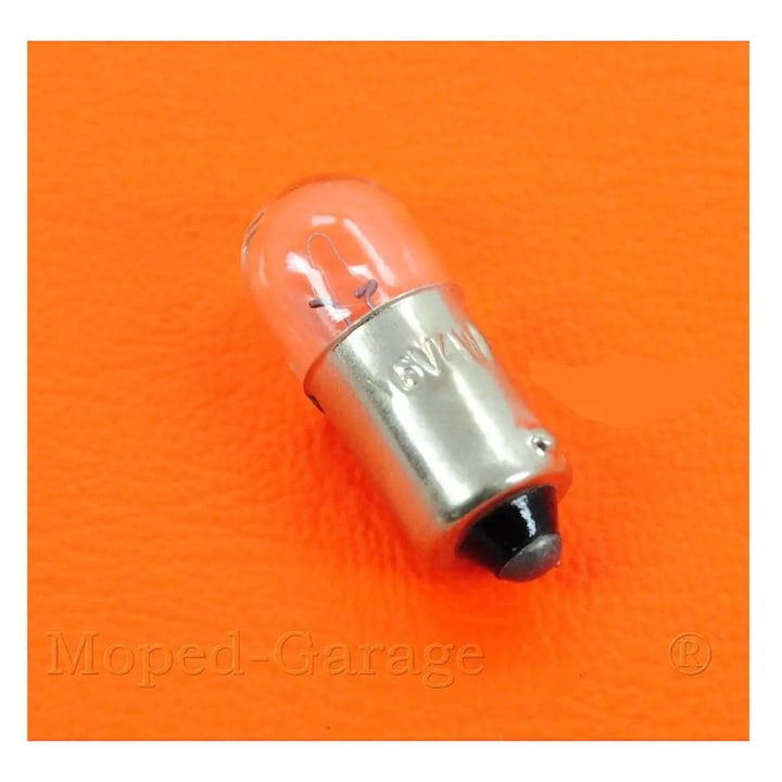 Hátsó lámpa izzó BA 9S 6 Volt 4 Watt Zündapp, Kreidler, Hercules, Puch számára MG00005240