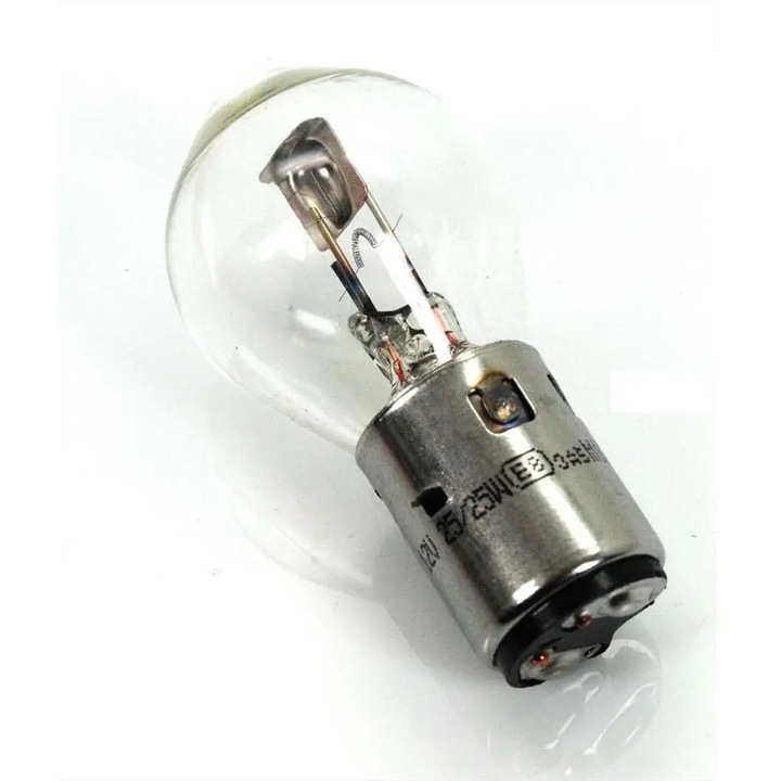 Fényszóró izzó 12 Volt 25/25 Watt foglalat átmérő 20mm Zündapp R 50 robogó típus 561, Kreidler Florett, Hercules számára MG00005284