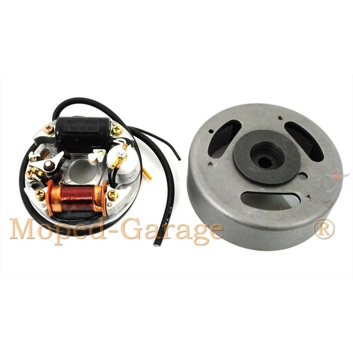 Gyújtás gyújtótekercs 103mm 80mm 12/9mm Zündapp Automatic Mofa 444-es típushoz MG00041201