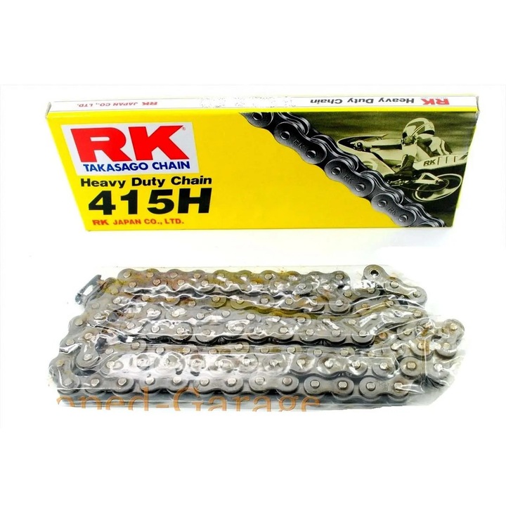 Lánc, lánczár 110 szemes méret 1/2 x 3/16 Zündapp, Kreidler, Hercules mopedekhez, Bergsteiger M 50-hez MG00092199