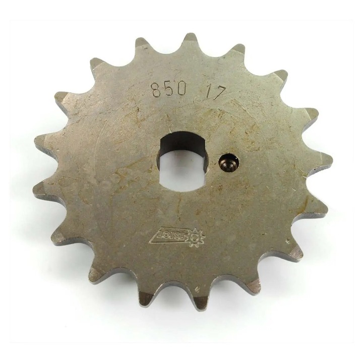 Kettőslánckerék Esjot 17 fogas 415-ös osztás CS 25 típus 448-140, 448-141, Hai 448-150, CX 448-151, C 50 Sport 529, R Roller 561, ZL Mofa Moped Mokick számára MG00091255
