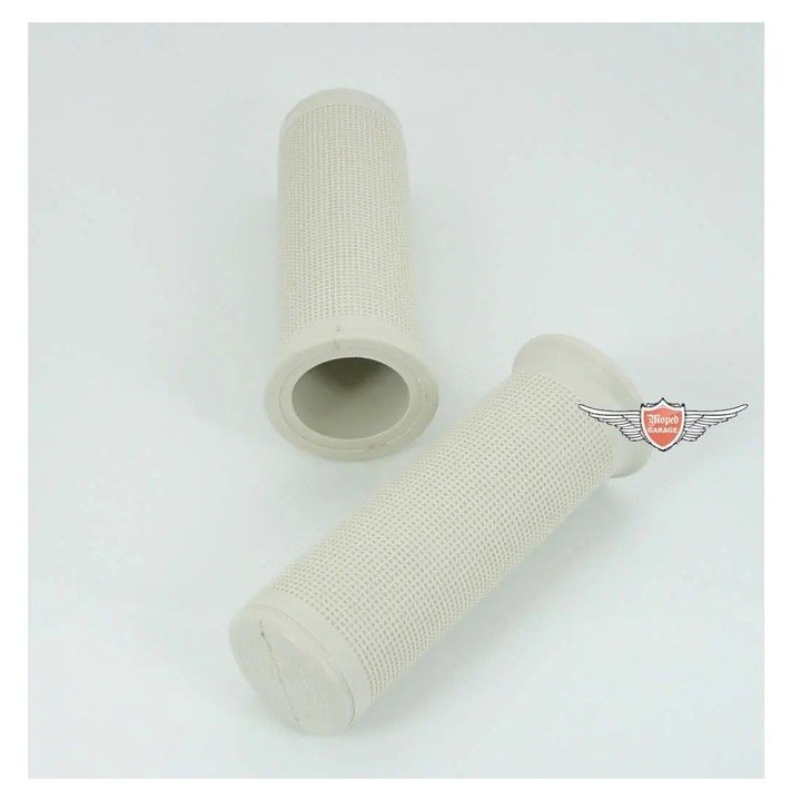 Fehér markolat szett belső 26mm 50cc 60cc motorkerékpárhoz, mopedhez, mokickhoz MG00000426