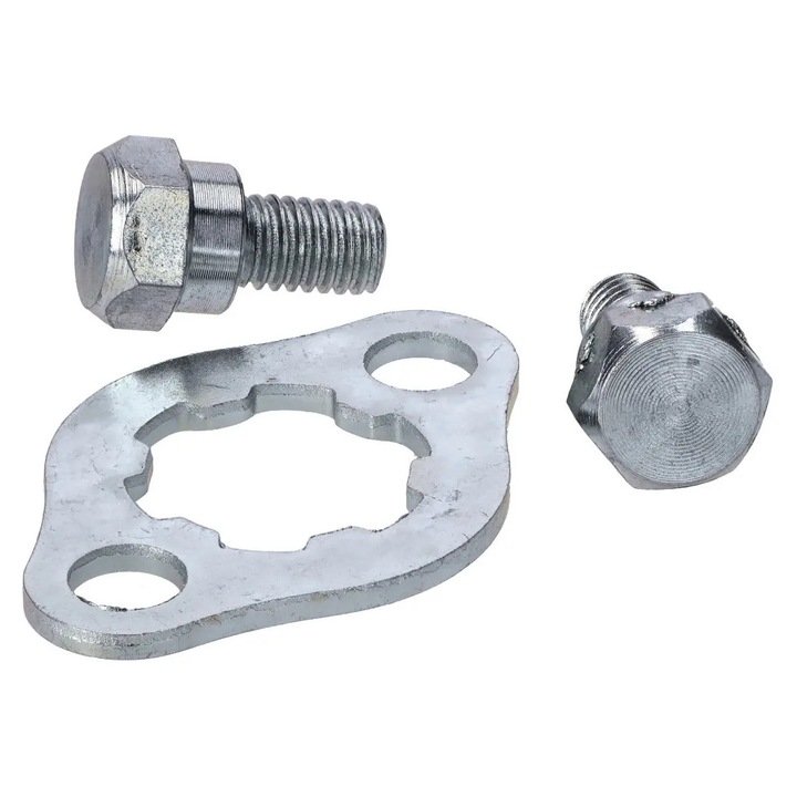 Első lánckerék rögzítőlemez és csavar Honda MB8, NT, MT8, MTX, MT-hez 54108