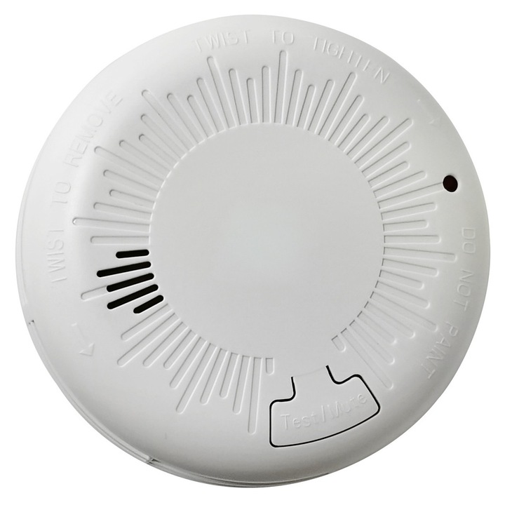 Detector de fum, HANWEI JTY-GF-YB030, cu senzor de fum si alarma optica