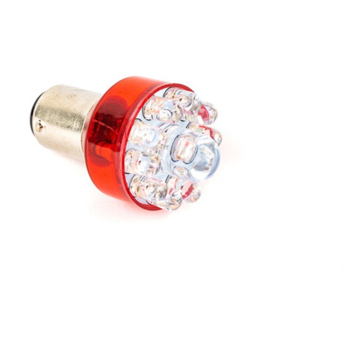 LED hátsó féklámpa 12V - 21/5W BAY15D piros MX_STR-815.34/RE