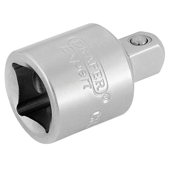 Adaptor Cheie Tubulara, 3/8"(F) x 1/4"(M) - Draper