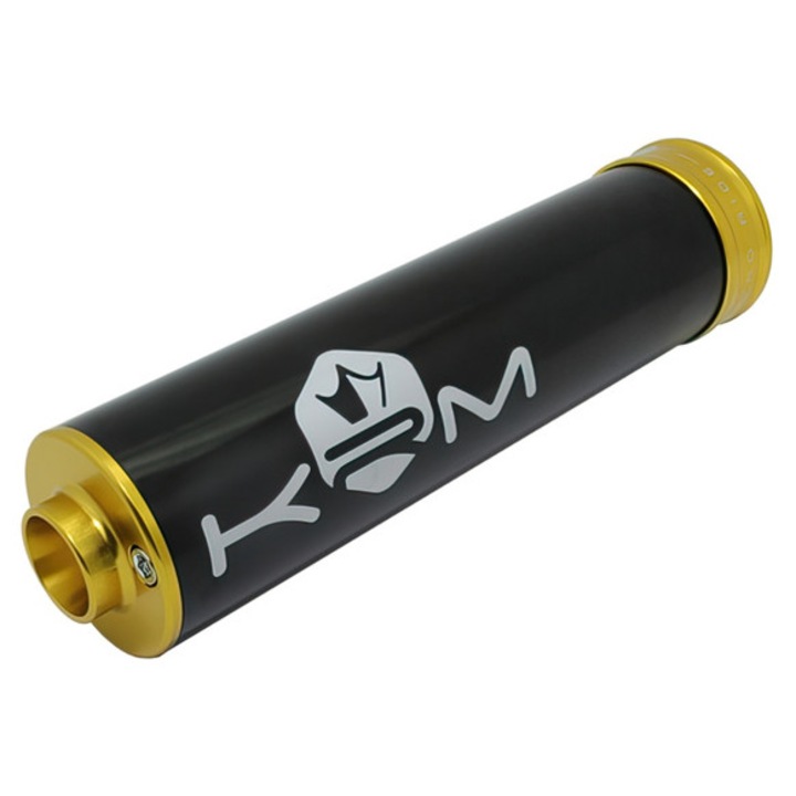 Kipufogódob KRM 70 - 90 fekete / arany MX_KR259F
