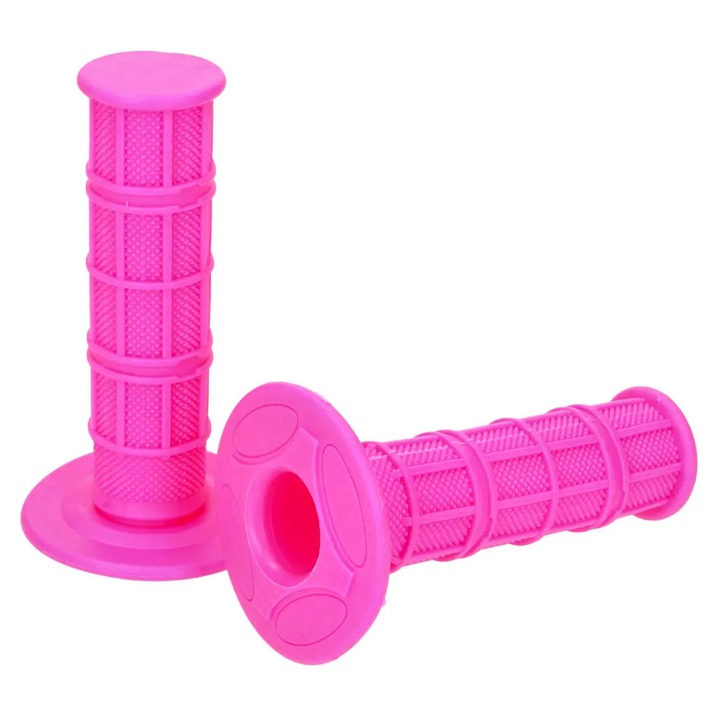 Off-Road Waffle rózsaszín markolat szett 22mm univerzális IP52948