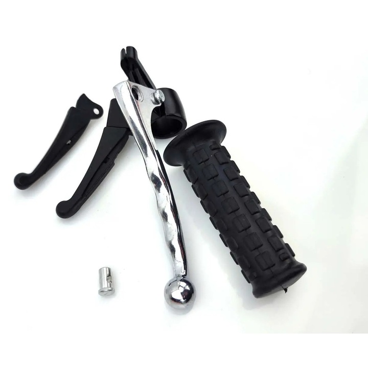 Fékkar szerelvény belső 22mm széles kb. 110mm hosszú 130mm lökethossz 20mm 70mm 14mm mopedhez, robogóhoz, kismotorhoz, Puch Maxihoz MG00000384