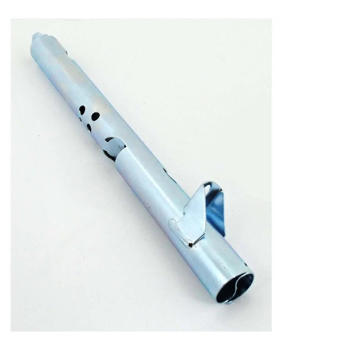 Hangolt kipufogó 230mm hosszúság 23mm átmérő Zündapp KS 50 Cross, Sport, Super Sport számára MG00012115