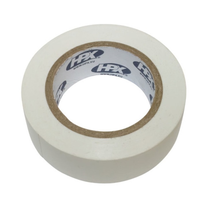 HPX 5200 bandă izolatoare albă 19 mm x 10 m