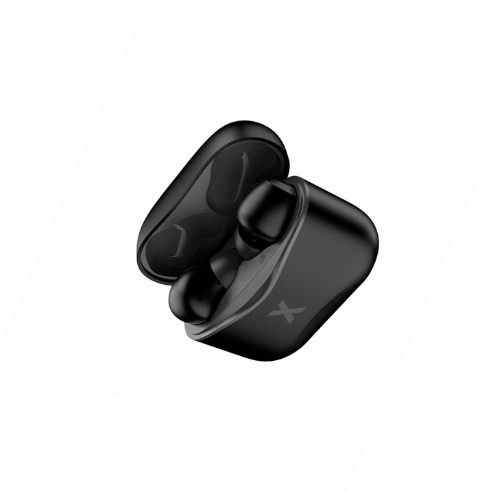 Casti wireless TWS MaXlife, Bluetooth 5.1, in ear, negru, set