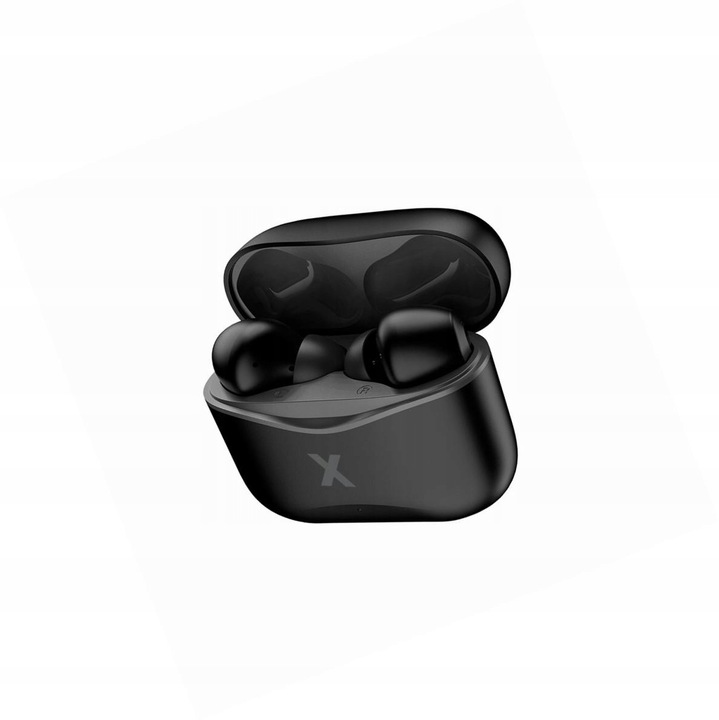 Casti wireless TWS MaXlife, negru, Bluetooth 5.1, design intraauricular