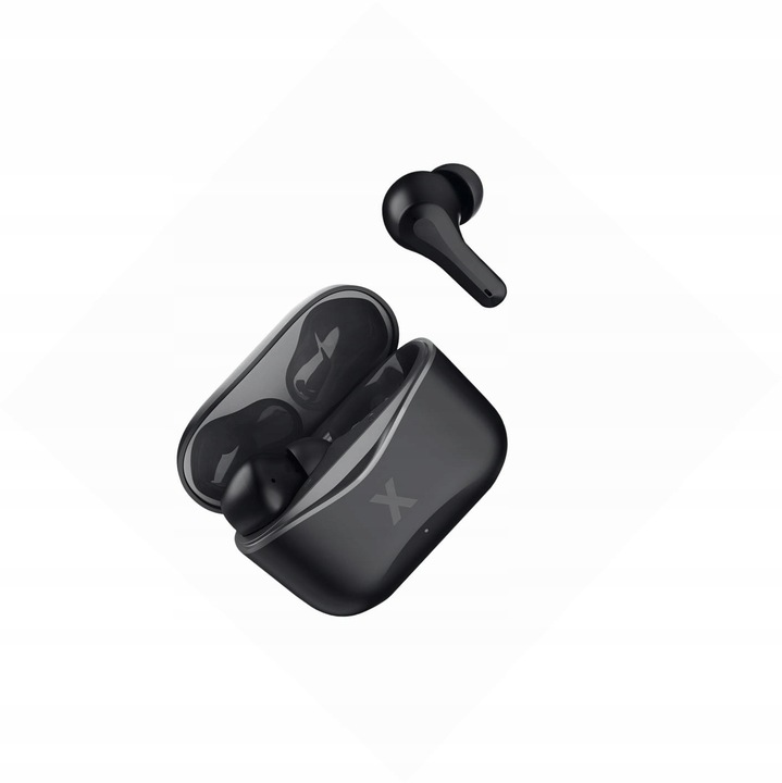 Vezeték nélküli fülhallgató, MaXlife, TWS MXBE-01, Bluetooth 5.1, fekete, in ear