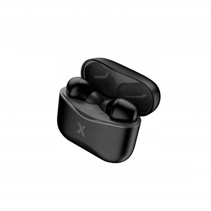 Casti Bluetooth TWS, MaXlife, in-ear, design ergonomic, negru