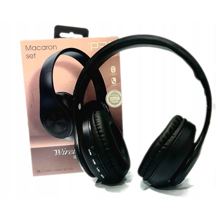 Безжични слушалки Webski, сгъваем дизайн, мощен бас, многоцветни, за възрастни