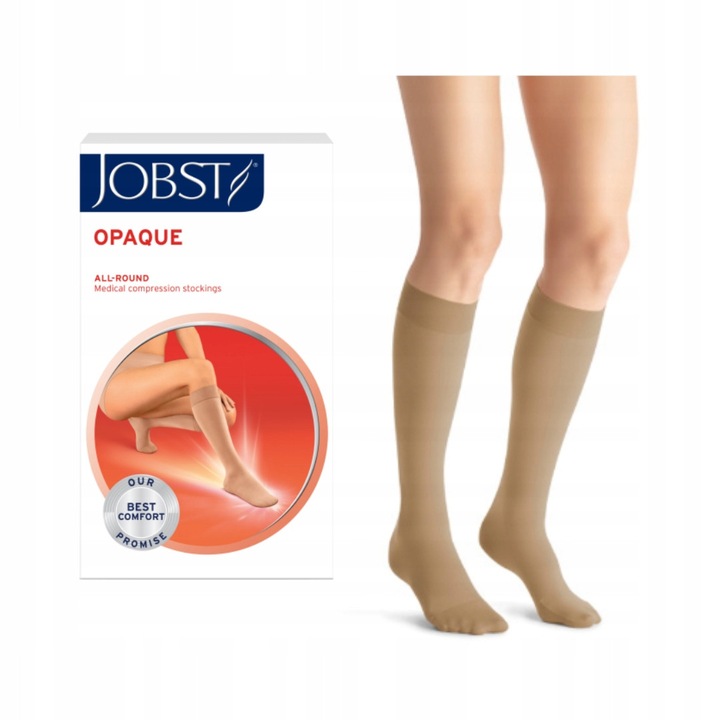 JOBST Opac - Ciorapi compresivi clasa I, marimea 1, pentru varice