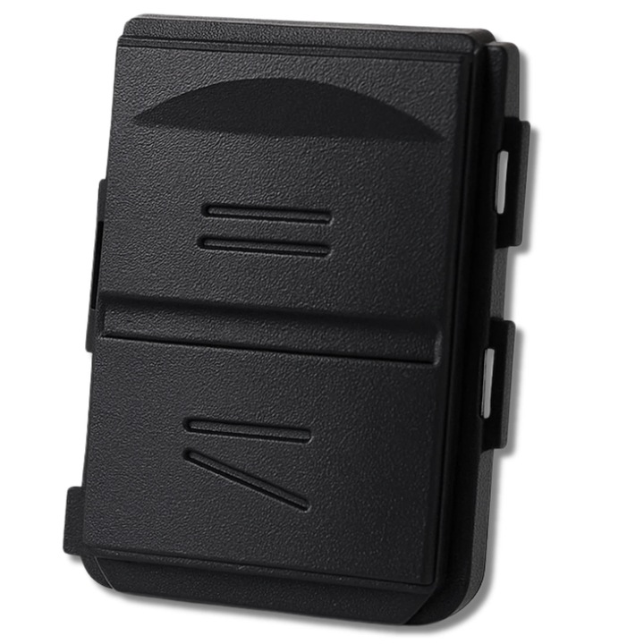 Carcasa Cheie Telecomanda Auto 2 Butoane EdiBazzar pentru Opel Corsa C, Combo, Meriva, Negru, Usor de Montat