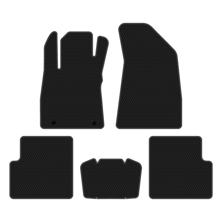 Set Covorase Auto dedicate MG ZS ICE II (2023–…) SUV all seasons perfect compatibile, 5 piese, Negru