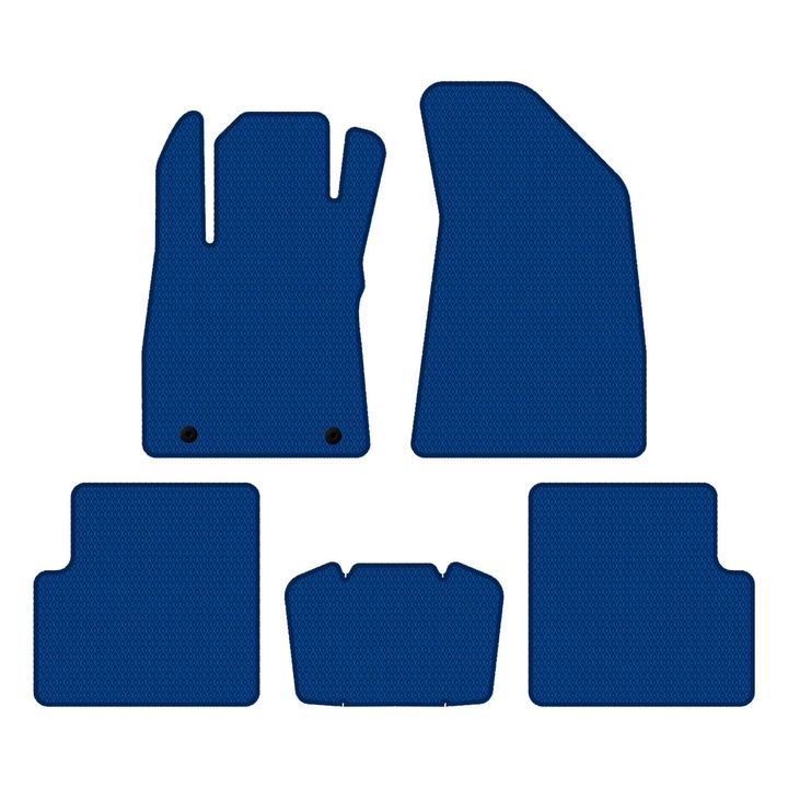 Set Covorase Auto dedicate MG ZS ICE II (2023–…) SUV all seasons perfect compatibile, 5 piese, Albastru