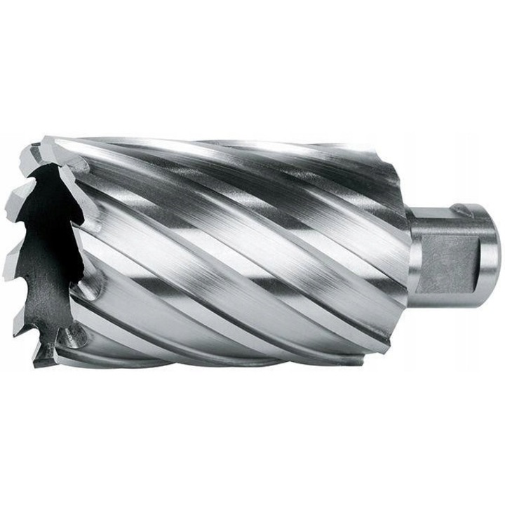 Set de burghie de miez HSSE 28/55mm, 55mm adancime, 19mm prindere, pentru masini de gaurit magnetice