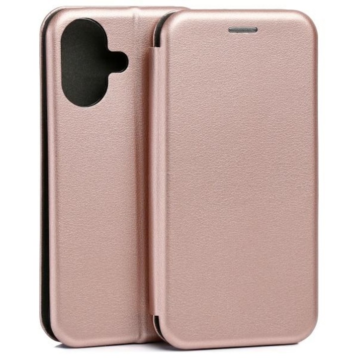 Tok Beline Book Magnetic iPhone 17 készülékhez rózsaarany