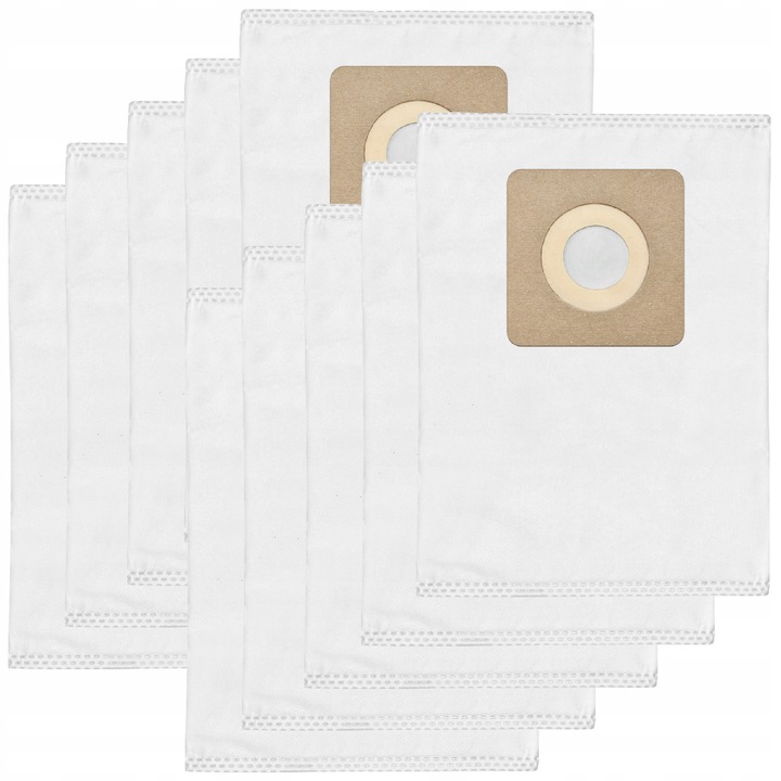 Pachet 10 saci de praf sintetici AFC pentru aspiratoare Bosch AdvancedVac 20 si UniversalVac 15, microfibra, rezistenti la rupere, utilizare indelungata